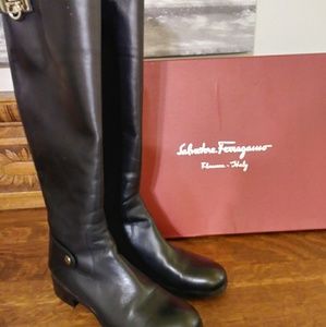 Salvatore Ferragamo Rido Riding Boots
